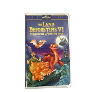 The Land Before Time VI: The Secret Of Saurus Rock VHS 1998 Family Features
